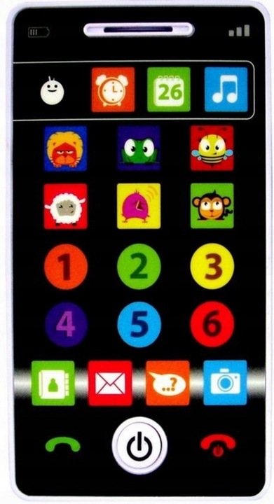 PIERWSZY SMARTFON TELEFON DOTYKOWY DLA NIEMOWLAKA INTERAKTYWNY EDUKACYJNY