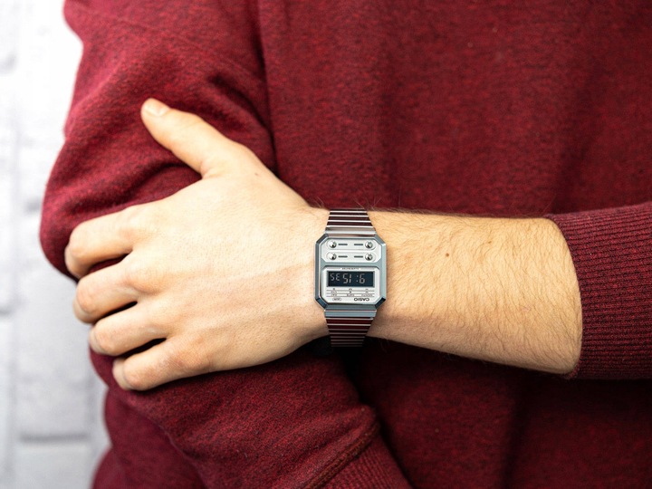 ZEGAREK CASIO A100WE-7BEF VINTAGE YOUTH RETRO STYL
