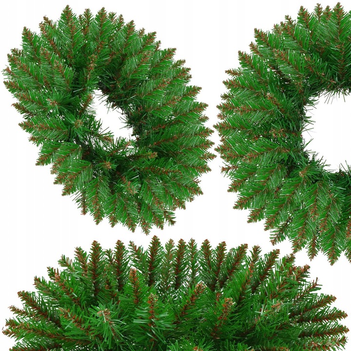 STROIK ŚWIĄTECZNY WIANEK DEKORACYJNY OZDOBA WIENIEC NA DRZWI NA STÓŁ 45 CM