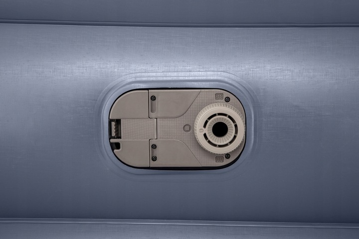 Dmuchany dla 2 osób dwuosobowy wysoki 200x150 wbudowaną pompką elektryczną