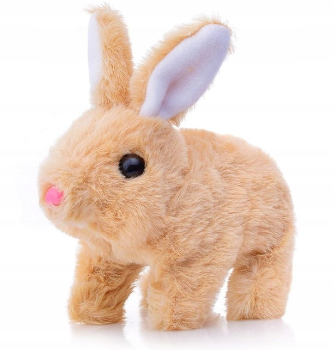 ZAJĄCZEK KRÓLICZEK INTERAKTYWNY Z DŹWIĘKIEM KRÓLIK Z MARCHEWKĄ