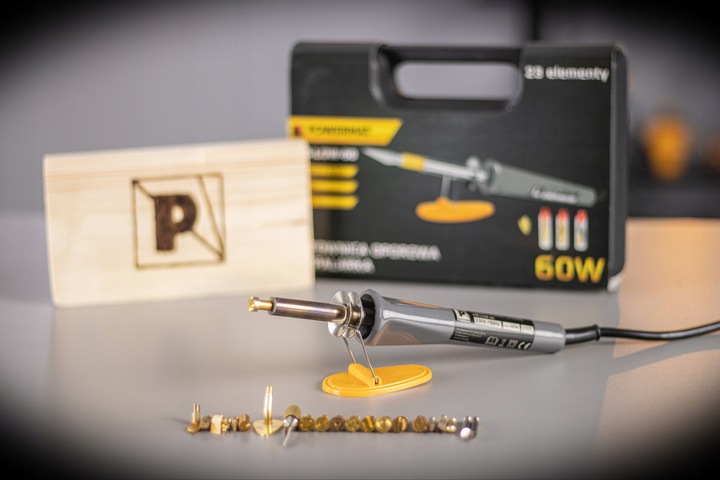 LUTOWNICA 60W WYPALARKA DO DREWNA PIROGRAF 23EL