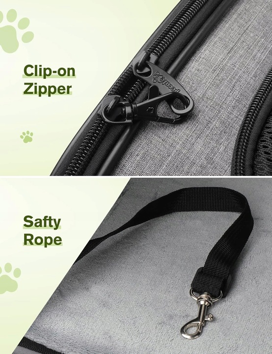 TORBA TRANSPORTER NOSIDLO DLA PSA I KOTA Z MISECZKĄ