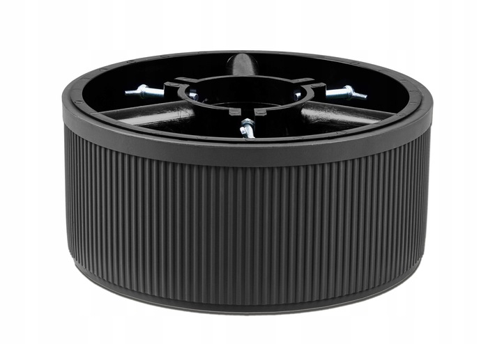 5L KUBEŁKOWY Stojak pod choinkę, EKO stojak. CZARNY