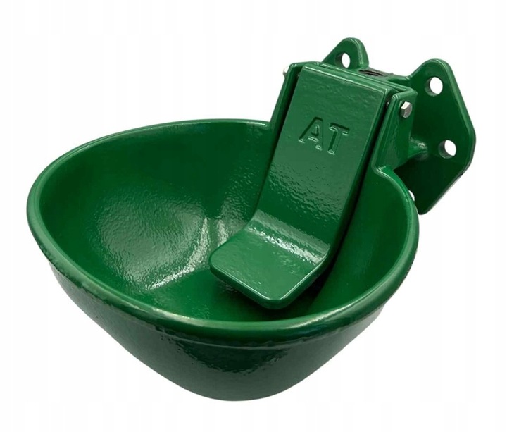 SOLIDNE POIDŁO MISKOWE ŻELIWNE DLA BYDŁA KONI 2 LITRY SZEROKI JĘZYK TYP 105