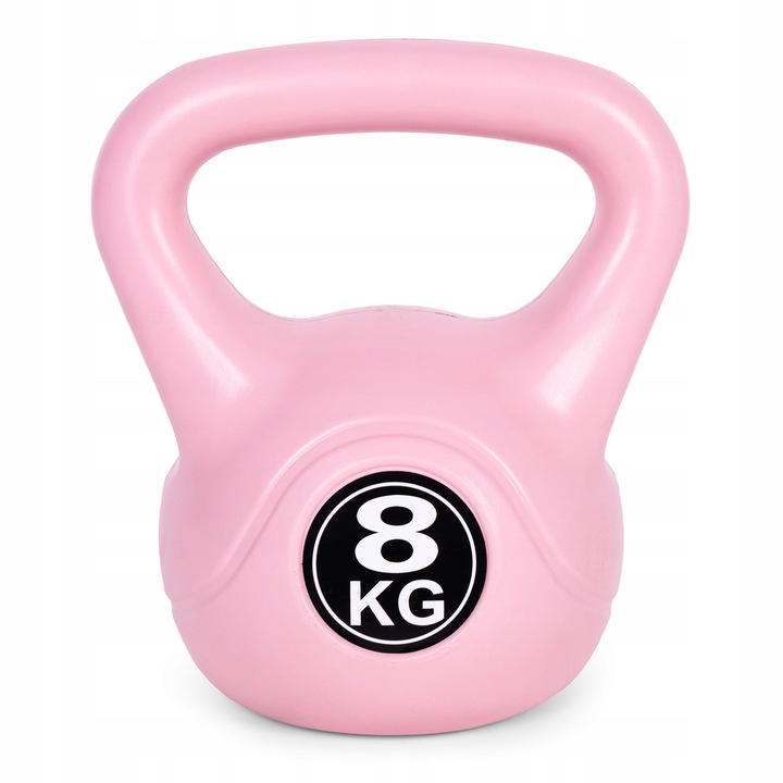 Kettlebell kettle 8 kg do ćwiczeń hantla kula odważnik obciążenie ciężar