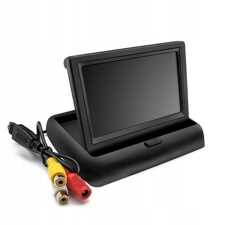 MONITOR 4.3'' SKŁADANY TFT LCD DO KAMERY COFANIA
