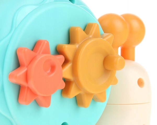 Ślimak Sensoryczny Jeżdżący 4w1 Spinner z Przyssawką dla Dzieci