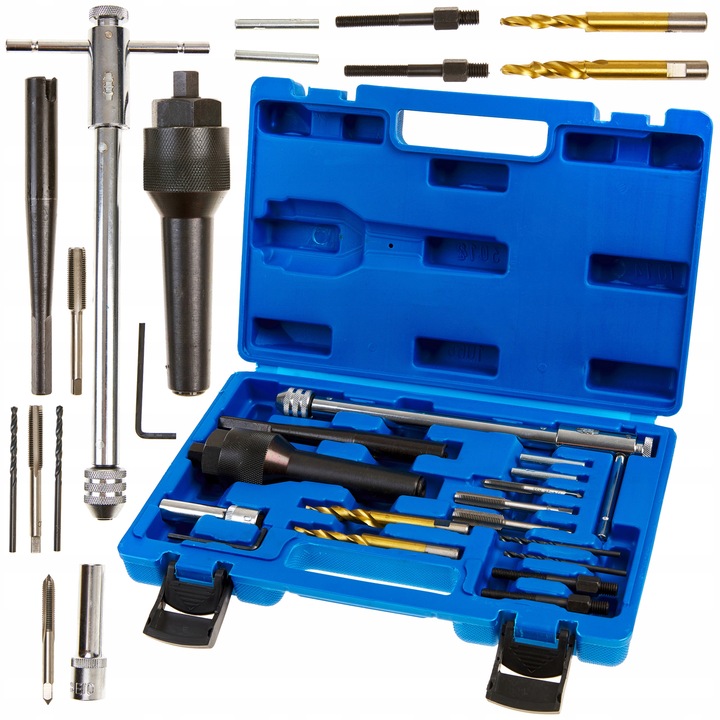 ZESTAW DO NAPRAWY DEMONTAŻU URWANYCH ŚWIEC ŻAROWYCH 8 10 MM