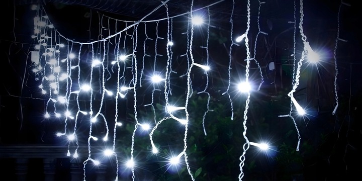 SOPLE 300LED FLASH LAMPKI ŚWIĄTECZNE ZEWNĘTRZNE Z FLESZEM ŚWIATEŁKA BALKON