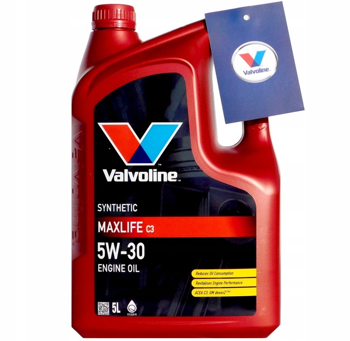 VALVOLINE MaxLife C3 5W30 5L BMW LL-04 Dexos2 API SN/CF DPF NOWY ŚWIEŹY
