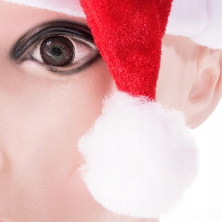 12szt CZAPKA ŚWIĘTEGO MIKOŁAJA PRZEBRANIE STRÓJ CZERWONA KOSTIUM ŚWIĄTECZNY