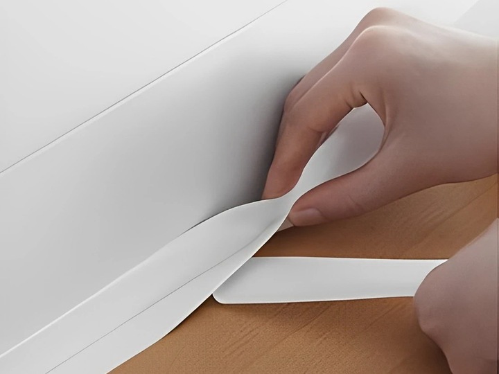 5X TAŚMA USZCZELNIAJĄCA DO WANNY BRODZIKA UMYWLKI ZLEWU 38mm X 3,2m MOCNA