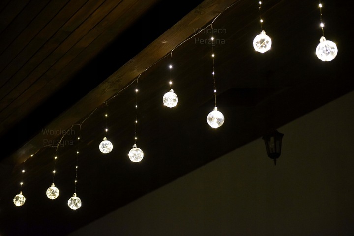 KULKI 200 MICRO LED BOMBKI LAMPKI CHOINKOWE SOPLE