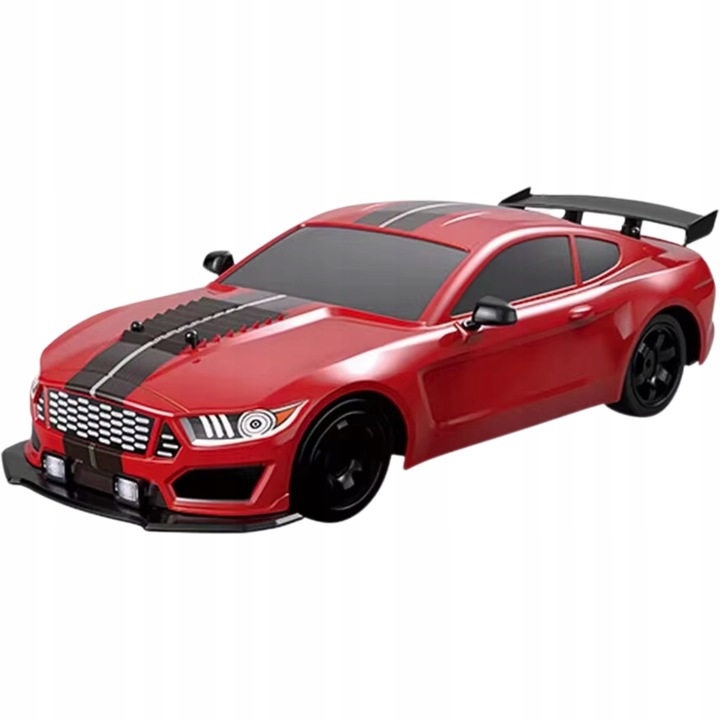 AUTO ZDALNIE STEROWANY DRIFT DUZY SAMOCHÓD NA PILOTA 2.4Gz RC LED DYM 4x4