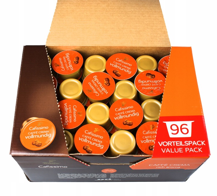 TCHIBO CAFISSIMO CAFFE CREMA RICH AROMA 96kapsułki