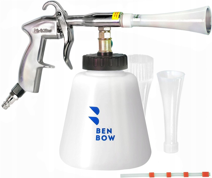 BenBow Classic 234 EFEKT TORNADA Pistolet Czyszczący Pranie Tapicerki Auta