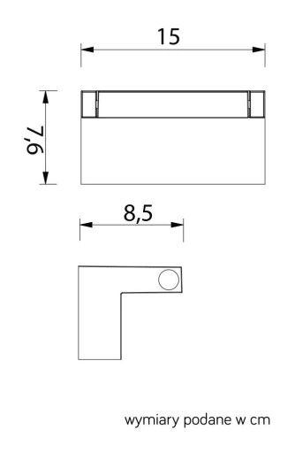 Kinkiet zewnętrzny Rota RT-K100 Suma