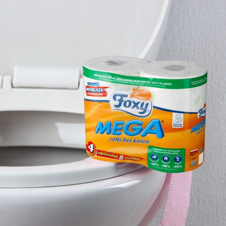 Papier toaletowy Foxy Mega