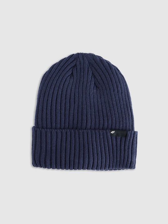 4F Czapka zimowa Thinsulate męska - granatowa L