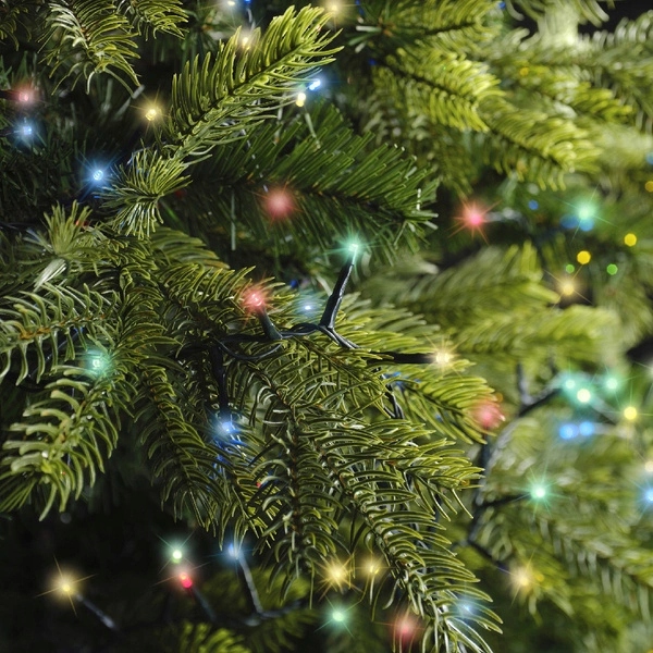 Lampki zewnętrzne / wewnętrzne - 750 LED Flesz 16m - zielony - multicolor