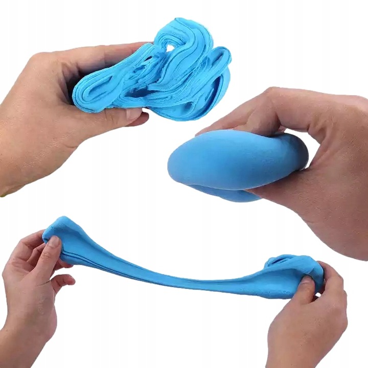 96 szt PLASTELINA MAGICZNA SENSO GLINA POLIMEROWA piankowa masa DLA DZIECI