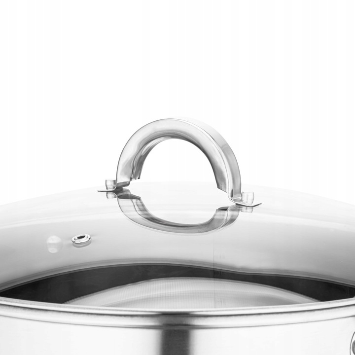 Wysoki garnek indukcja DUŻY stal nierdzewna Altom Design Fabio 15 litrów
