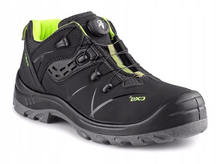 BUTY ROBOCZE PÓŁBUTY OCHRONNE SKÓRZANE S3 S MOCNE SYSTEM BOA ODDYCHAJĄCE