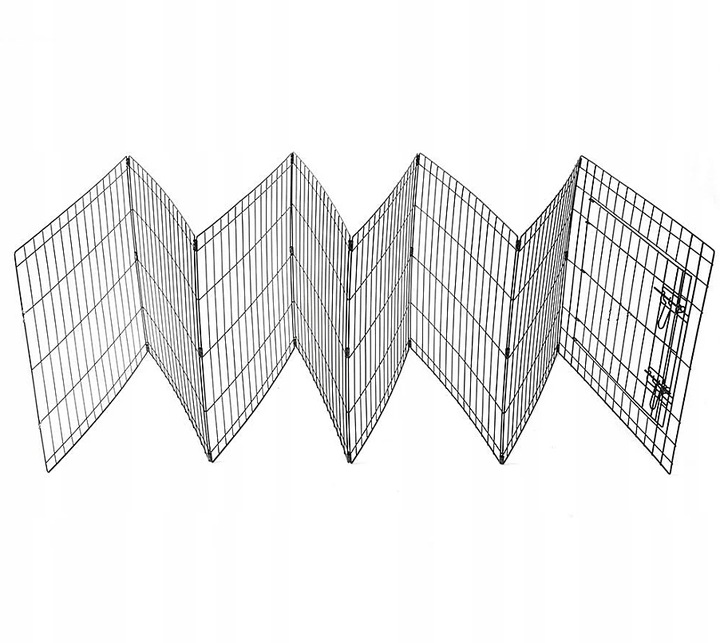 Kojec Klatka Modułowa Dla Psa Kota Królika Wybieg Zagroda Składana 61X61 cm