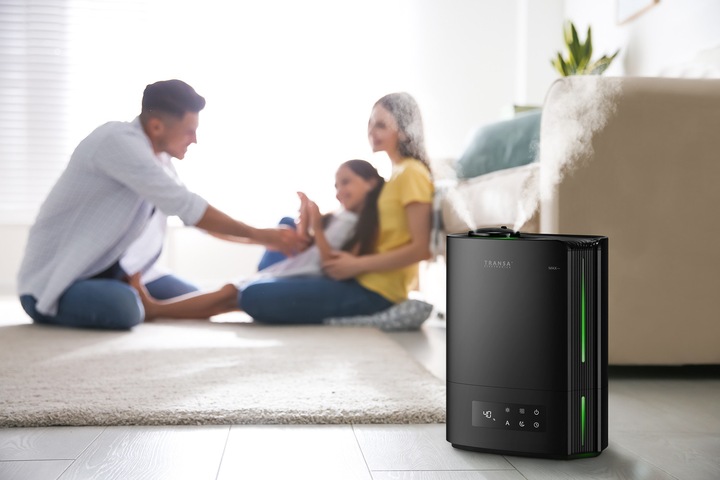 Nawilżacz powietrza do roślin kwiatów AROMATERAPIA HIGROSTAT Czarny 4,8L