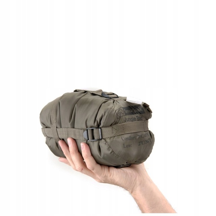 SNUGPAK ŚPIWÓR NAUTILUS BASECAMP LEKKI 80 cm x 220 cm -2°C Prawy Olive