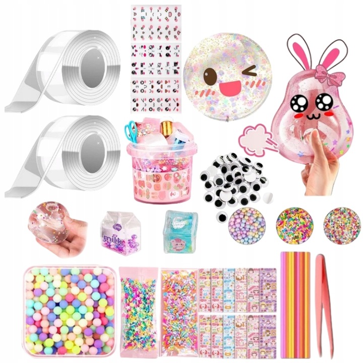 2 rolki ZESTAW DIY DO ROBIENIA DUŻYCH BANIEK DLA DZIECI 3M Taśma NANO