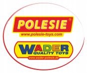 WADER Duży zestaw naczyń w pudełku 50 el garnki