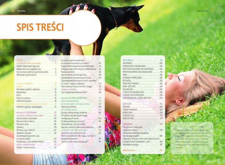 Szkolenie psa Jak tresować psa Poradnik książka + Kliker CLICKER Trening