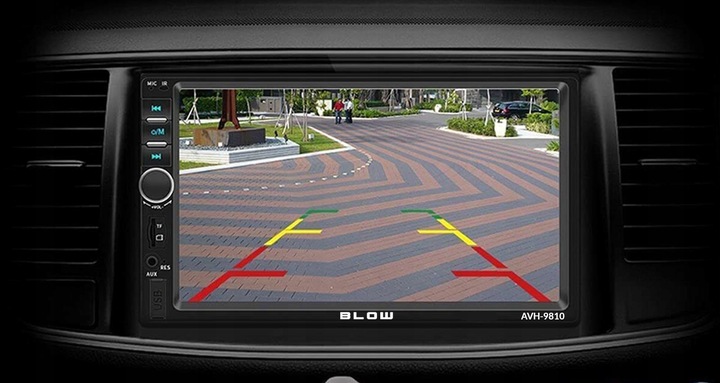 RADIO SAMOCHODOWE BLUETOOTH 2 DIN 7 CALI RDS USB AUX MICRO SD 4x50W PILOT