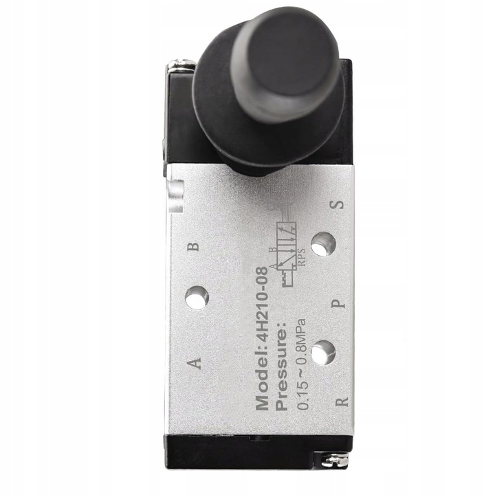 ZAWÓR PNEUMATYCZNY RĘCZNY MECHANICZNY BISTABILNY SIŁOWNIKA 4H210-08 5/2 1/4