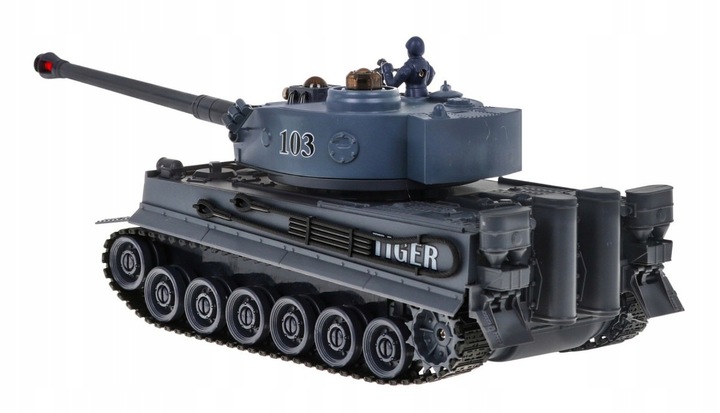 CZOŁGI ZDALNIE STEROWANE RC BITWA CZOŁGÓW Tiger Vs T-34 1:28 MODEL RC