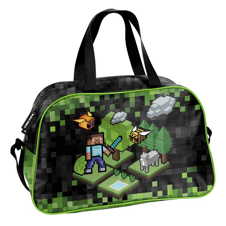 TORBA SPORTOWA NA BASEN PIXEL PASO Minecraft