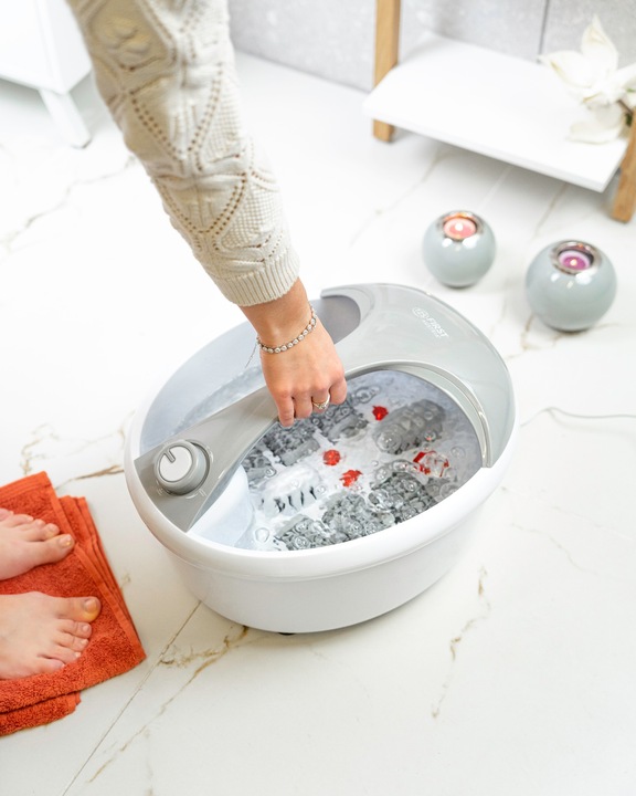 Masażer do stóp first austria PODGRZEWANIE WIBRACJE + BĄBELKI