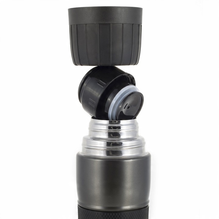 KUBEK TERMICZNY TERMOS STALOWY 100% SCZELNY pojemny bidon KAMILLE 950 ml