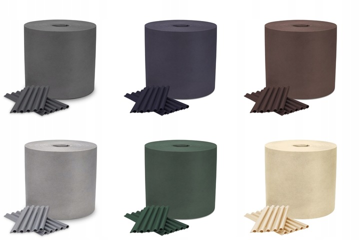 TAŚMA OGRODZENIOWA 19cmX48m + 38 KLIPSY +UV OSŁONA NA OGRODZENIE PŁOT PANEL