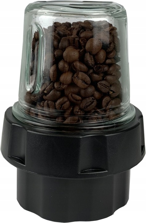 BLENDER KIELICHOWY SZKLANY DO KOKTAJLI DUŻA MOC 800W MŁYNEK DO KAWY 2W1