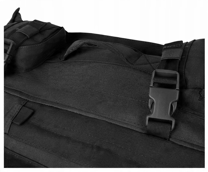 Plecak Turystyczny Taktyczny Wojskowy Duży GRIZZLY TEXAR 65L MOLLE CZARNY