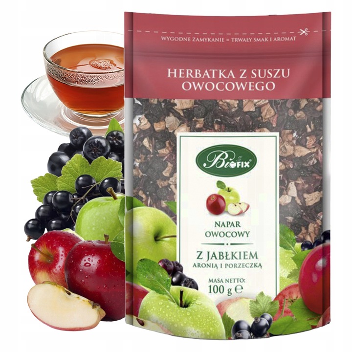 NAPAR BIFIX ZESTAW 9 smaków herbata z suszu (9x100g) 900G