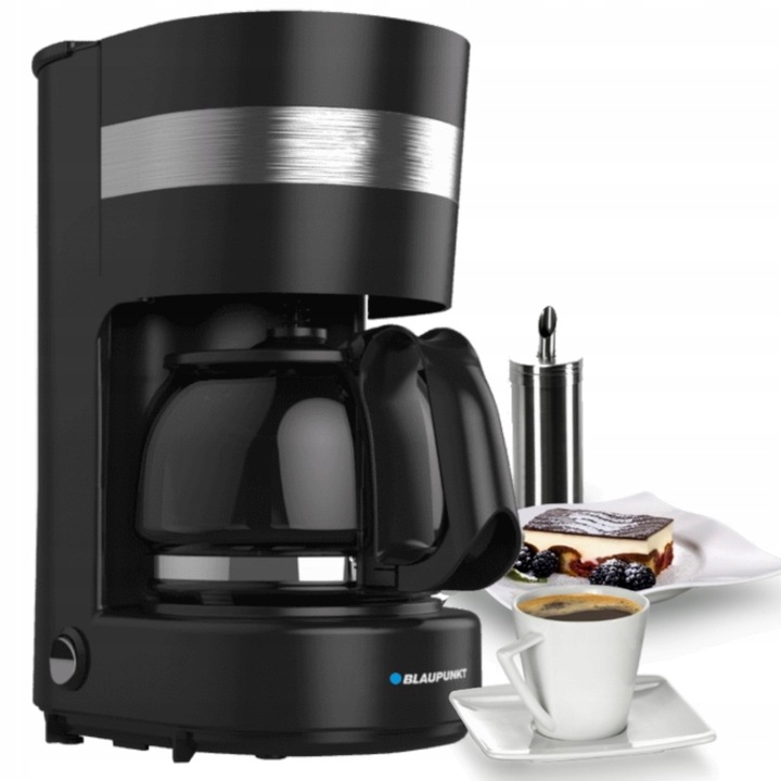 Ekspres do kawy przelewowy BLAUPUNKT CMD 201 0,65L CMD201 +FILTRY NR2 80szt