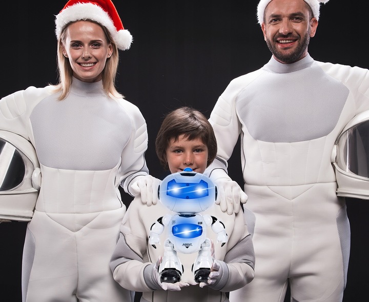 ROBOT NA PILOTA Zdalnie Sterowany AGENT WOWEE WILO RC NA BATERIE DLA DZIECI