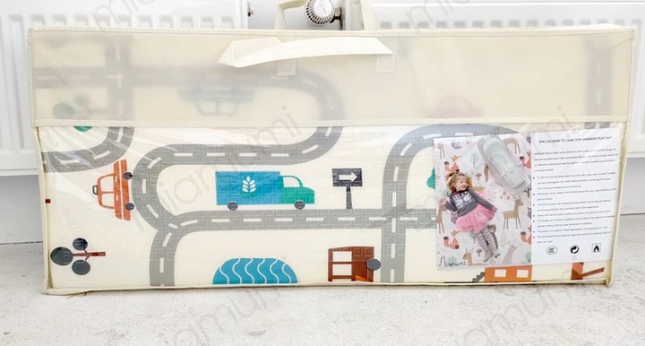 Piankowa dwustronna MATA edukacyjna 180x200 (I166)