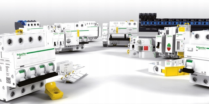 Schneider Wyłącznik Nadprądowy C 16A 6kA AC 3P 3-Fazowy K60N A9K02316