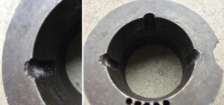 Koło koła pasowe szajba fi 100 mm 2x17 2HB 2 hb