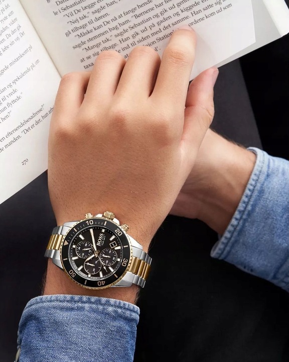 ZEGAREK MĘSKI HUGO BOSS 1513908 ADMIRAL ORYGINALNY GW24 + PUDEŁKO